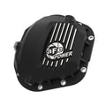 aFe Pro Series Dana 60 Front Differential Cover Black w/ Machined Fins 17-20 Ford Trucks (Dana 60)