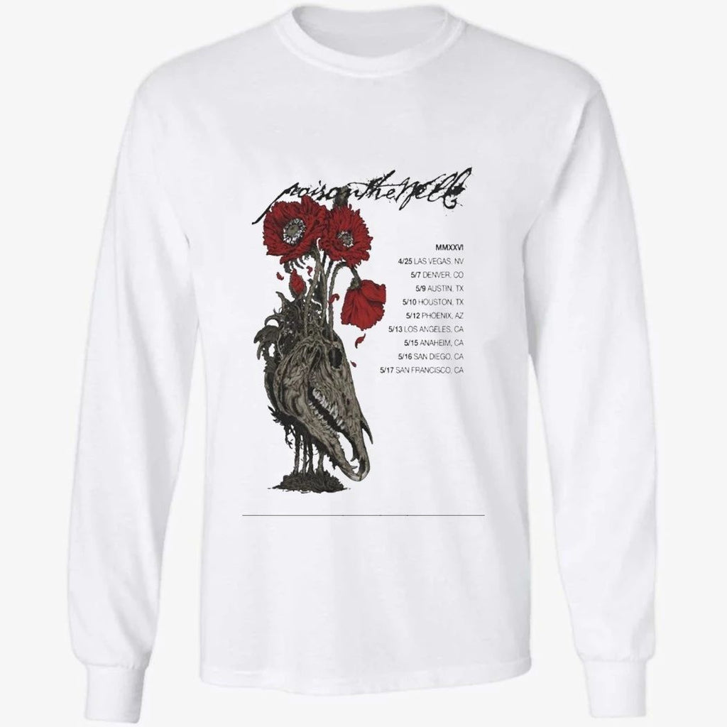 Poison The Well Peace In Place Tour 2026 Shirt