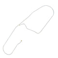 1946-48 Ford Special/Super 5/16″ Main Fuel Line 1pc, OE Steel