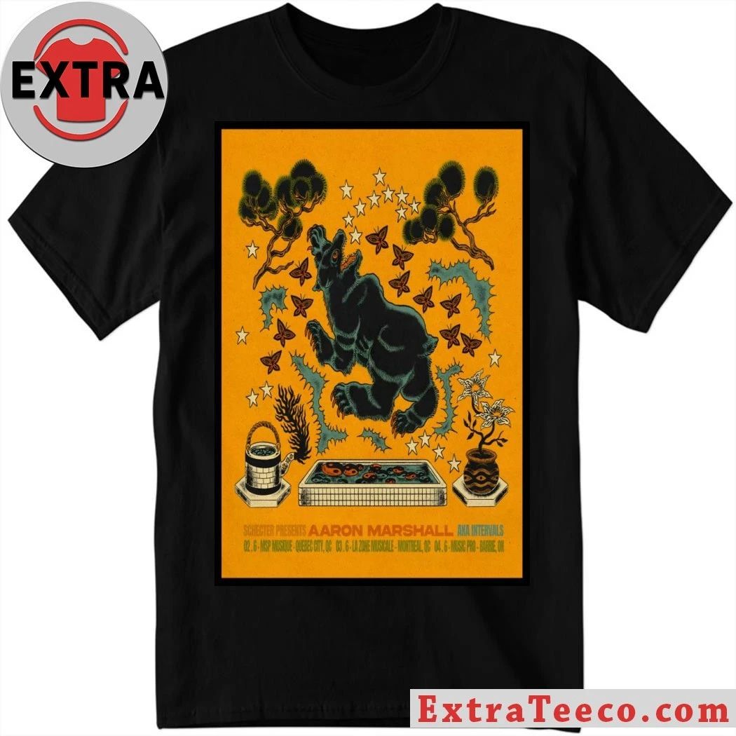 Aaron Marshall Canadian Clinic Tour 2026 Poster Shirt