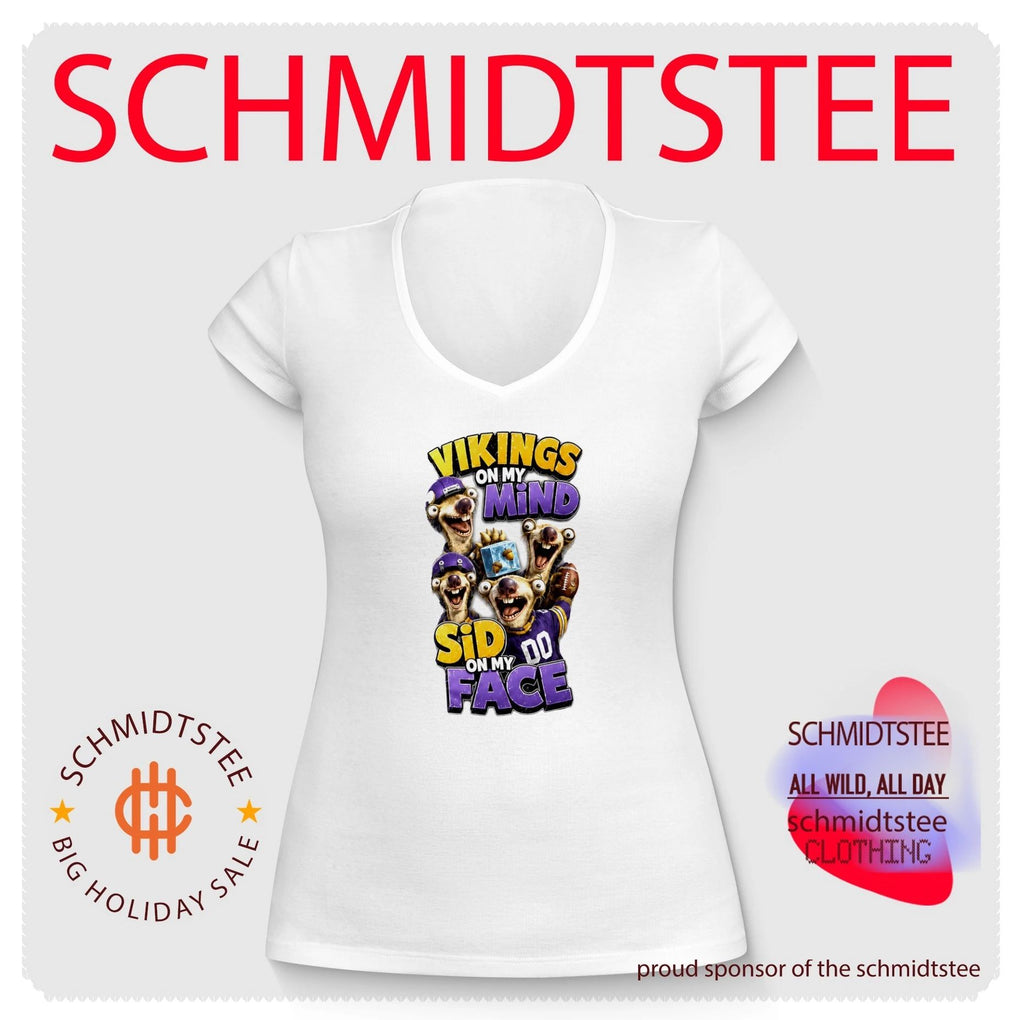 Minnesota Vikings on my Mind Sid On My Face shirt