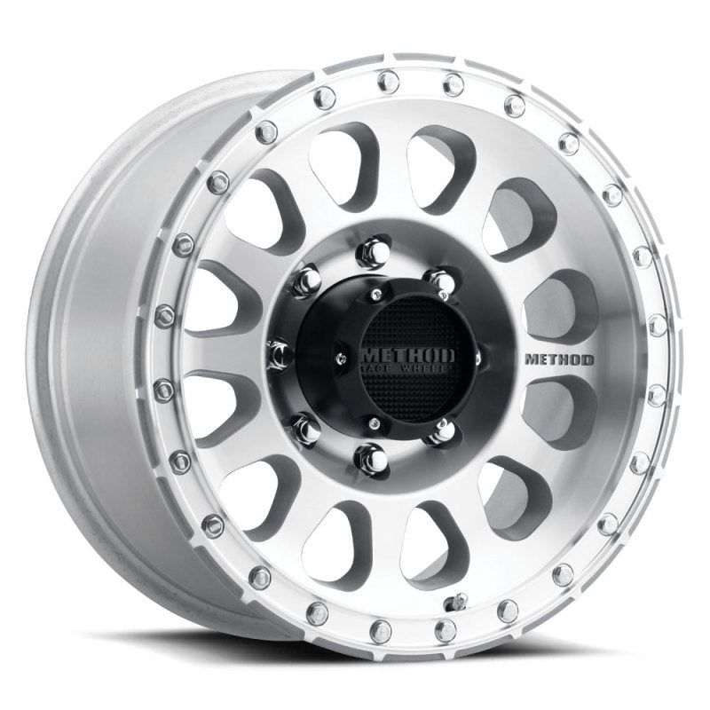 Method MR315 17×8.5 +25mm Offset 8×6.5 130.81mm CB Machined/Clear Coat Wheel