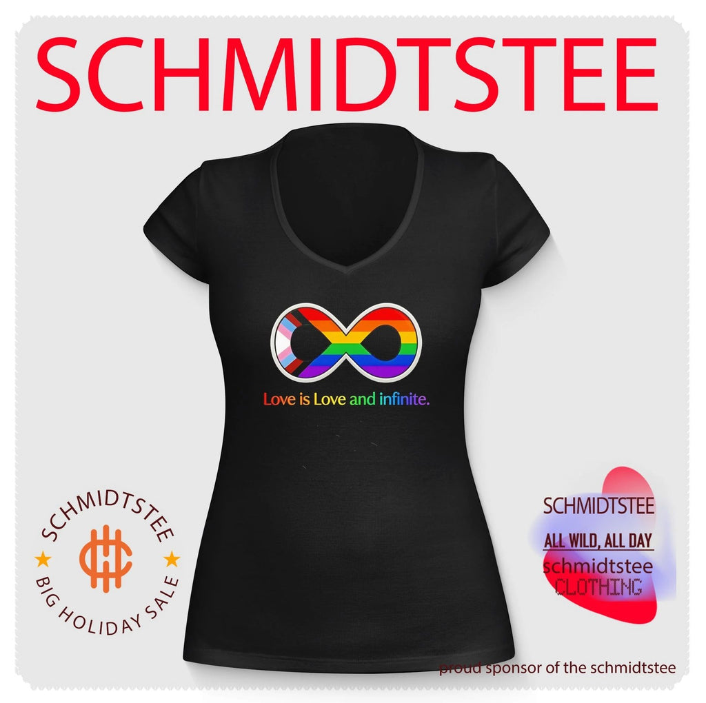 Love is Love and infinite Progress Pride flag shirt