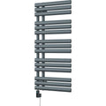 Percival – Anthracite Electric Towel Rail H1120mm x W500mm 500w Thermostatic WIFI