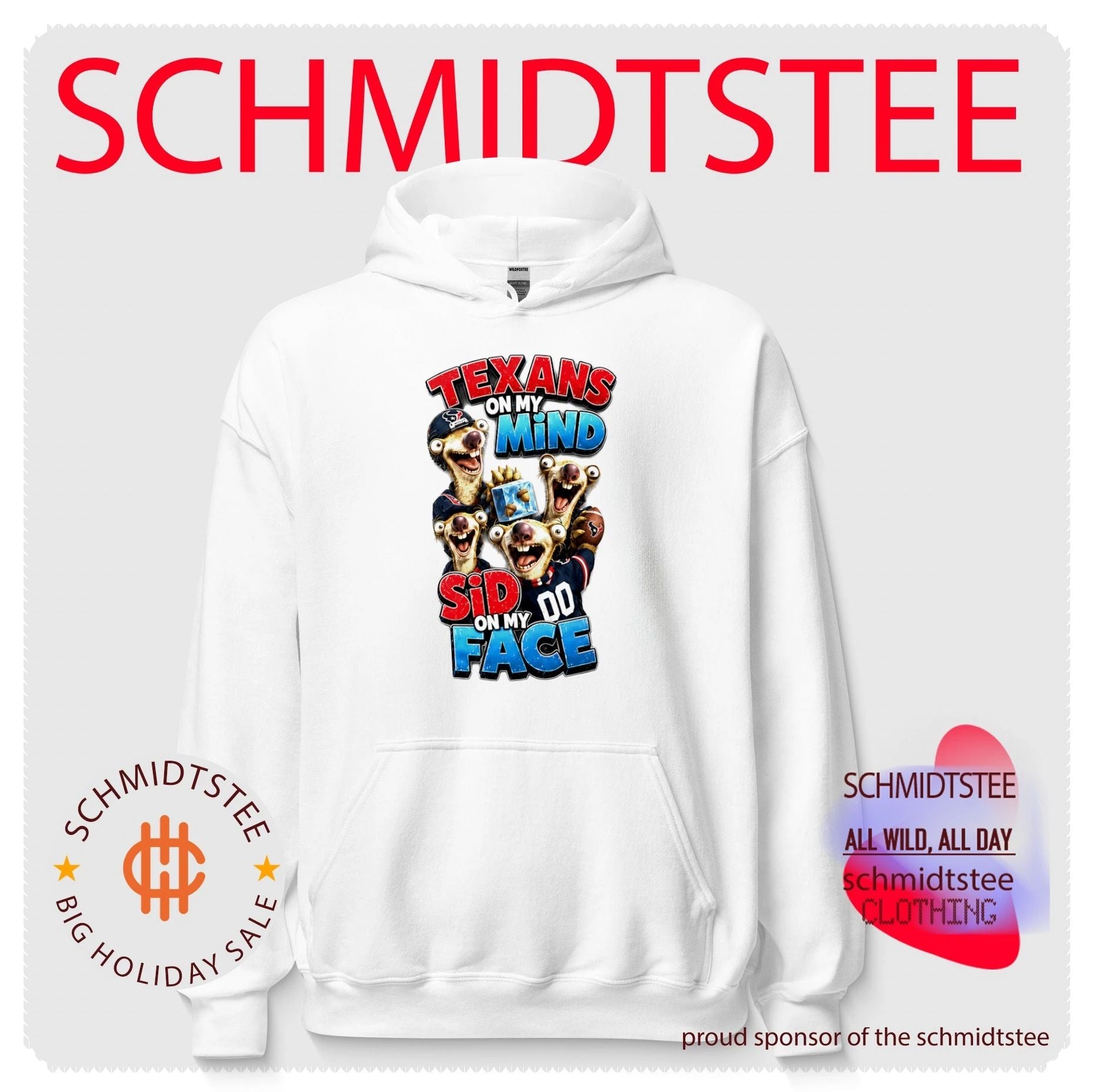 Houston Texans on my Mind Sid On My Face shirt