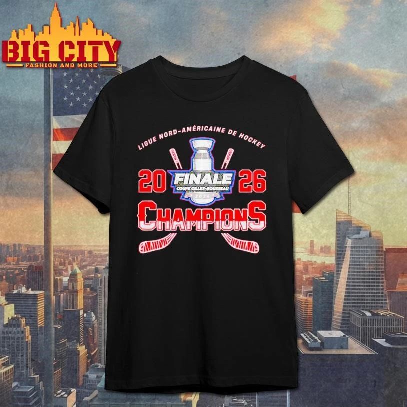 Laval Petroliers Championnes Ligue Nord-Americaine de Hockey 2026 Shirt