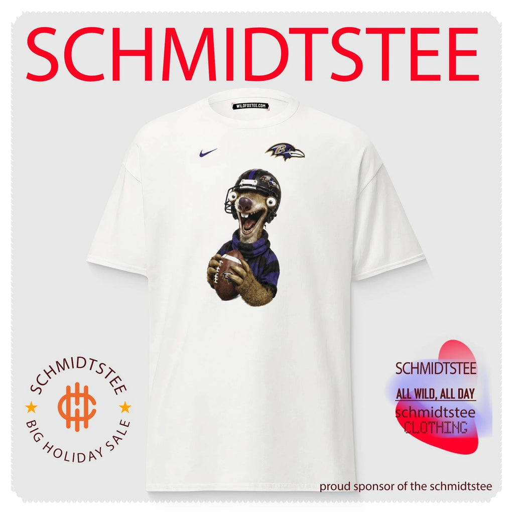 Sid the Sloth Baltimore Ravens Football Fan shirt