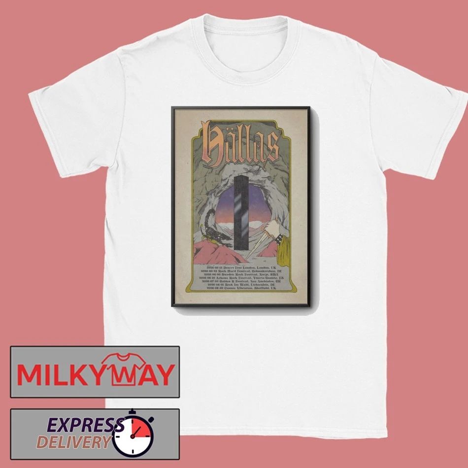 Hällas Festival 2026 Summer Poster shirt
