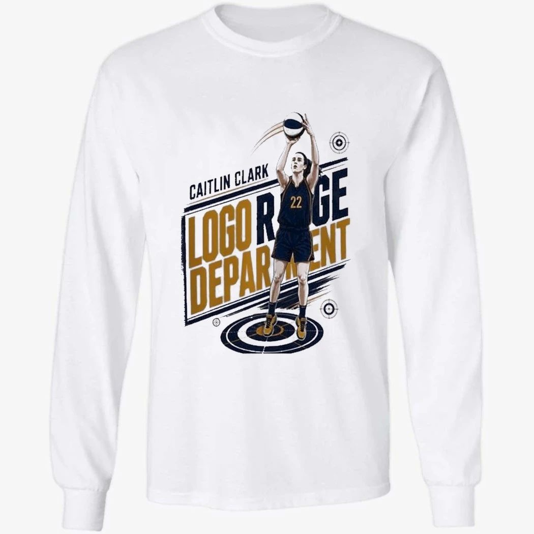 Caitlin Clark number 22 of Indiana Fever WNBA logo range depar went Shirt