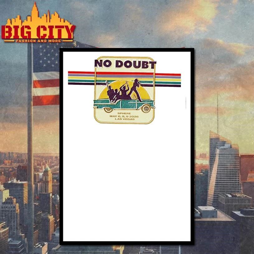 No Doubt May 8-9 2026 Las Vegas Shirt