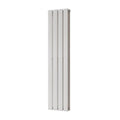 Typhoon – White Designer Radiator H1200mm x W272mm Double Panel – Feet Included