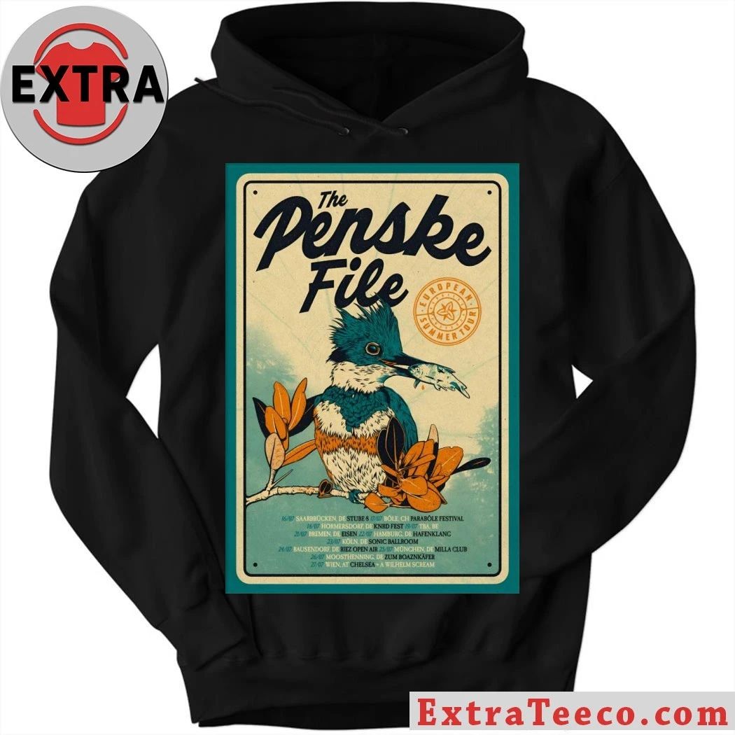 The Penske File European Summer Tour 2026 Poster Shirt