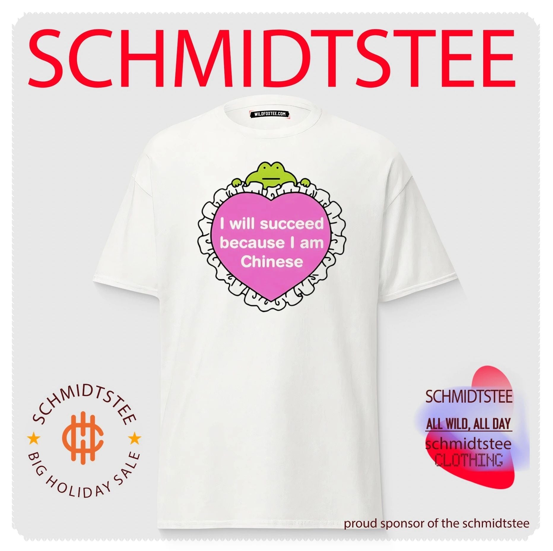 I Will Succeed Because I Am Chinese Shirt