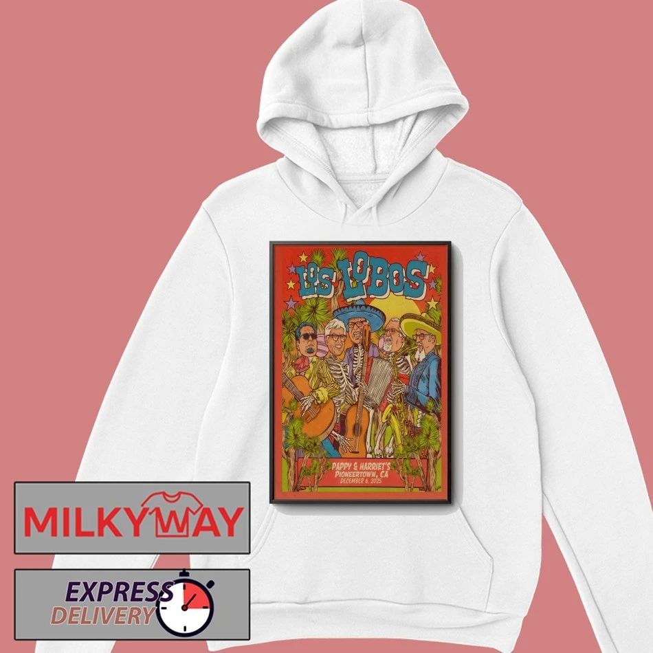 Los Lobos Pappy And Harriet’s In Pioneertown CA Dec 6 2025 Poster shirt