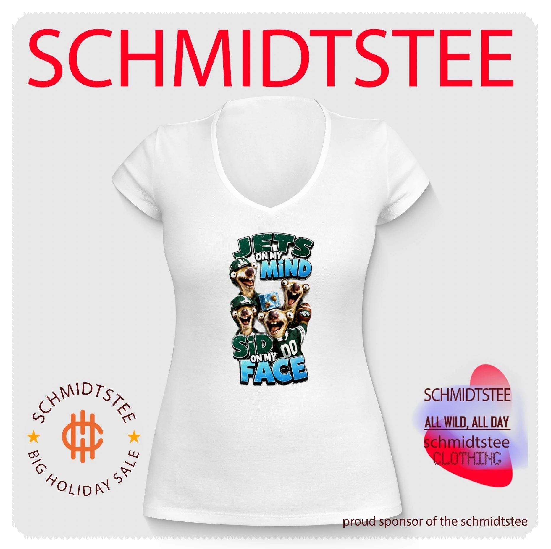 New York Jets on my Mind Sid On My Face shirt