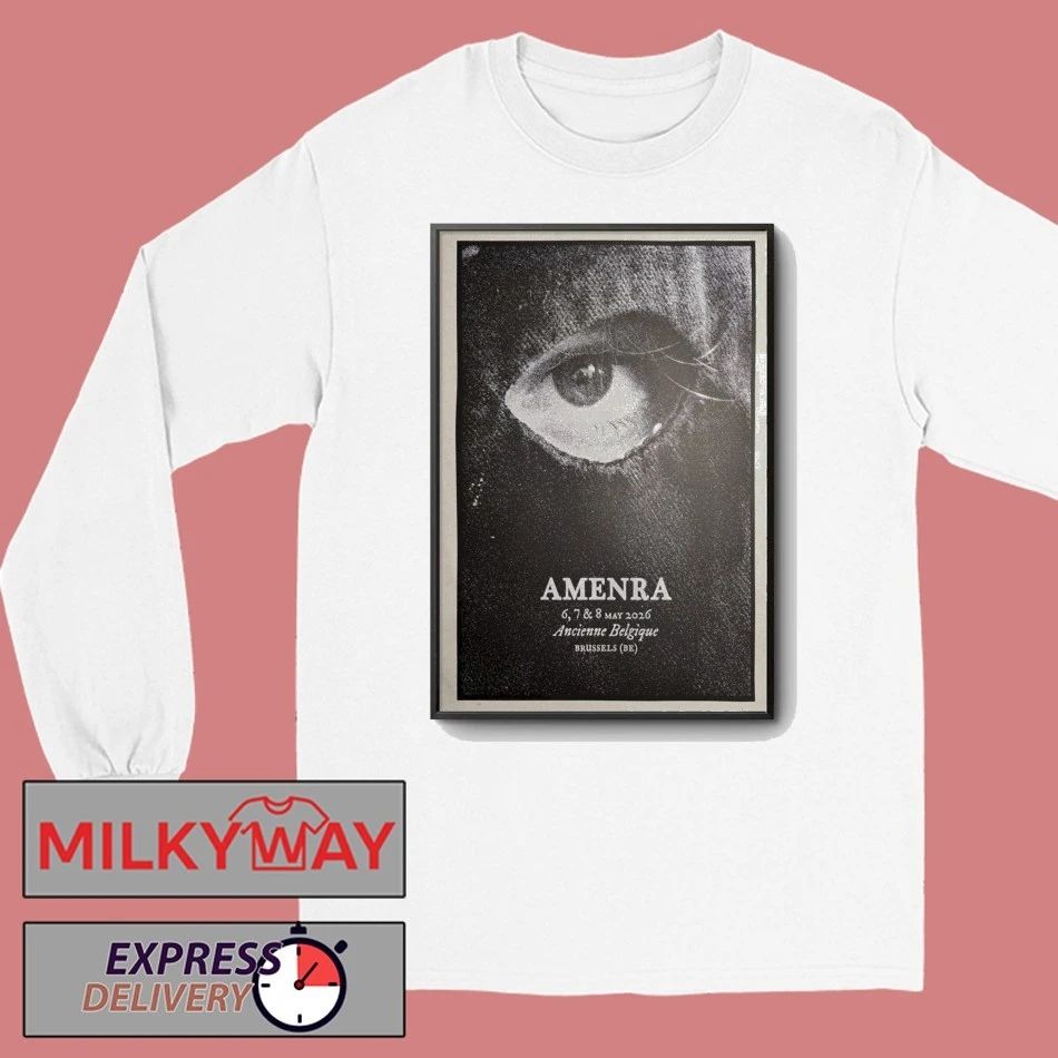 May 7-8 2026 AMENRA Poster Ancienne Belgique TOUR shirt