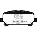 EBC 15+ Chevrolet Colorado 2.5 Ultimax2 Rear Brake Pads