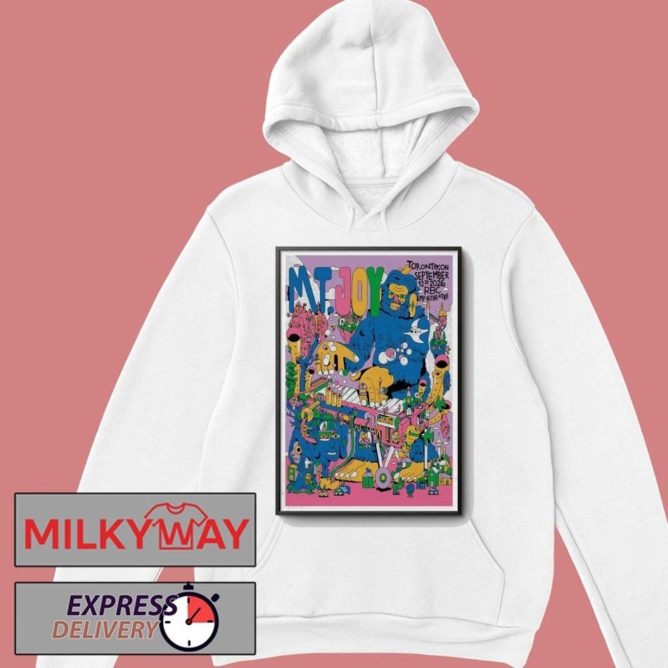 Mt. Joy Sept 12 2026 In Toronto ON Poster shirt