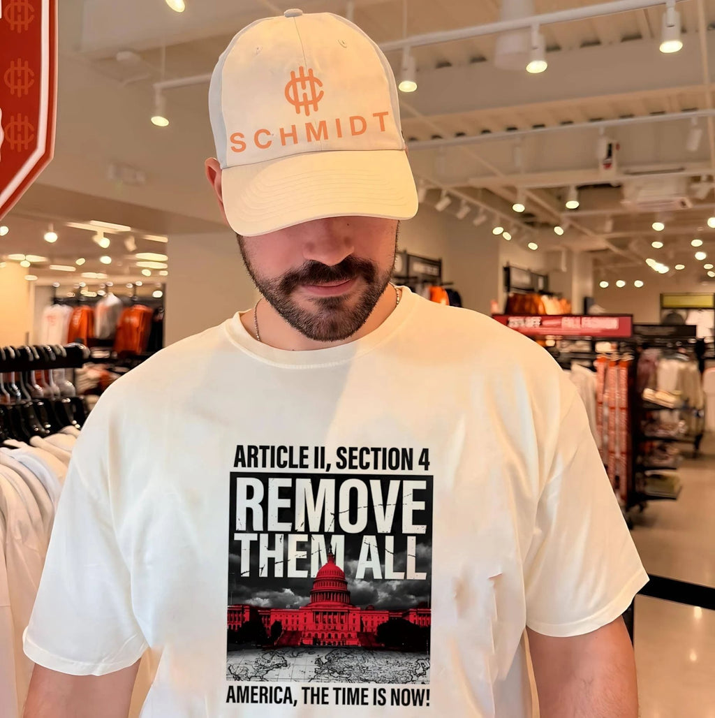 Article II Section 4 remove them all America the time is now political shirt