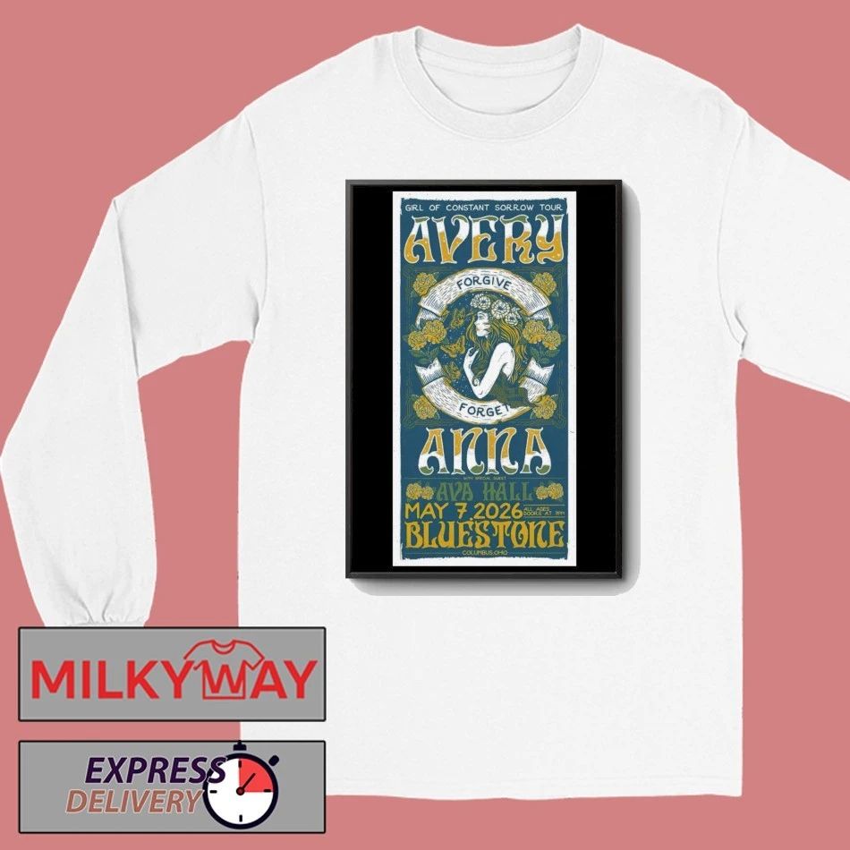Avery Anna And Ava Hall May 7 2026 The Bluestone Show Poster shirt