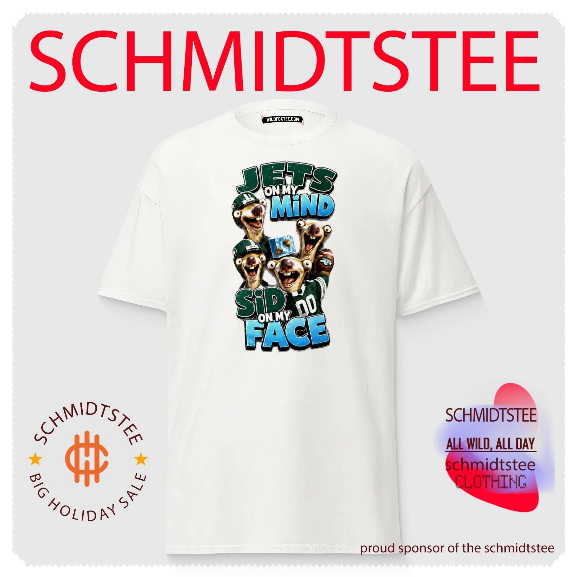 New York Jets on my Mind Sid On My Face shirt