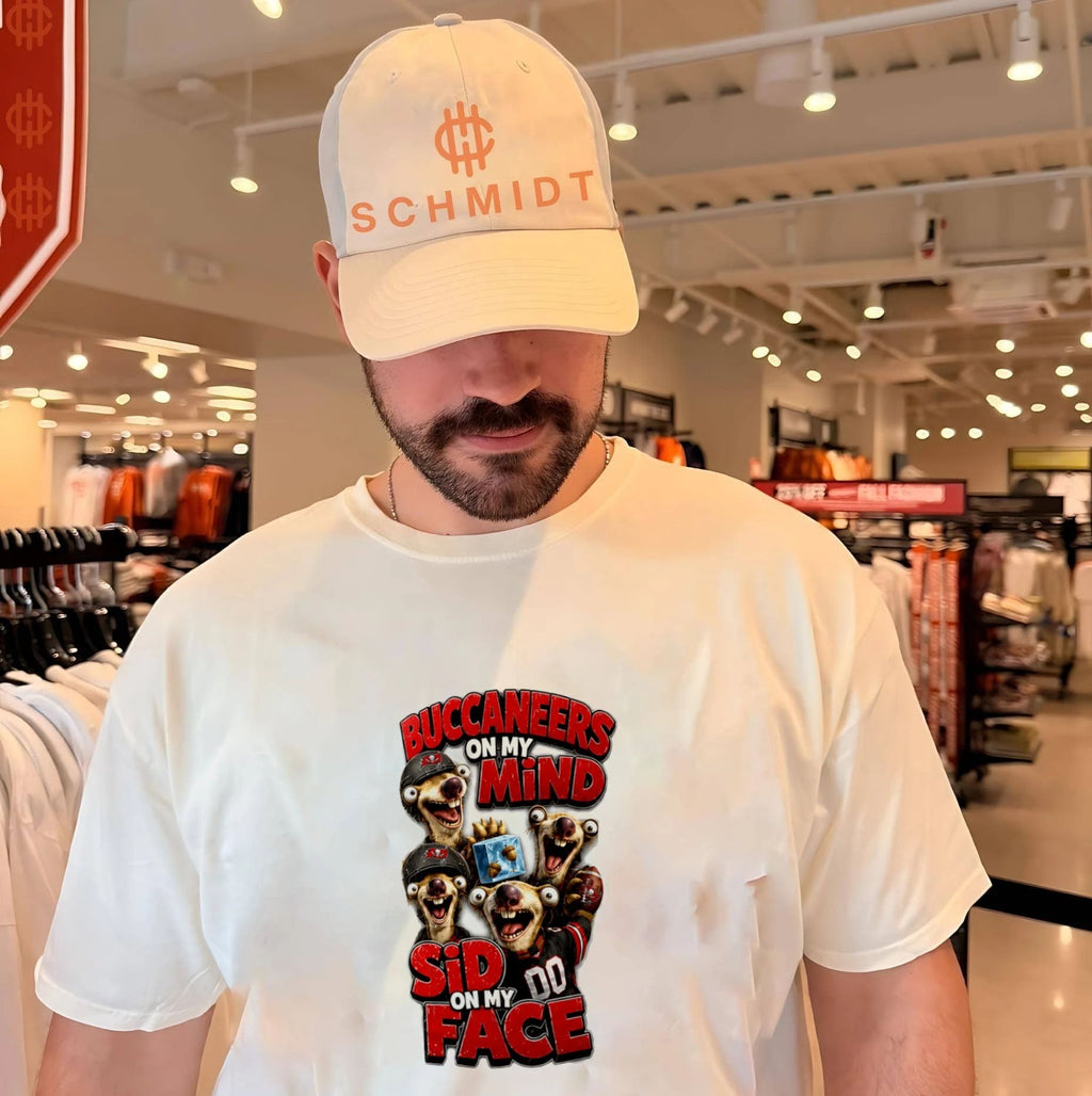 Tampa Bay Buccaneers on my Mind Sid On My Face shirt