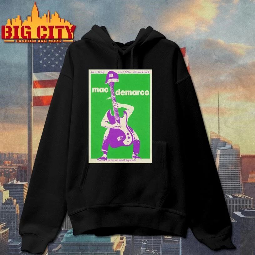 Mac Demarco Chicago IL 5-7-2026 Poster Shirt