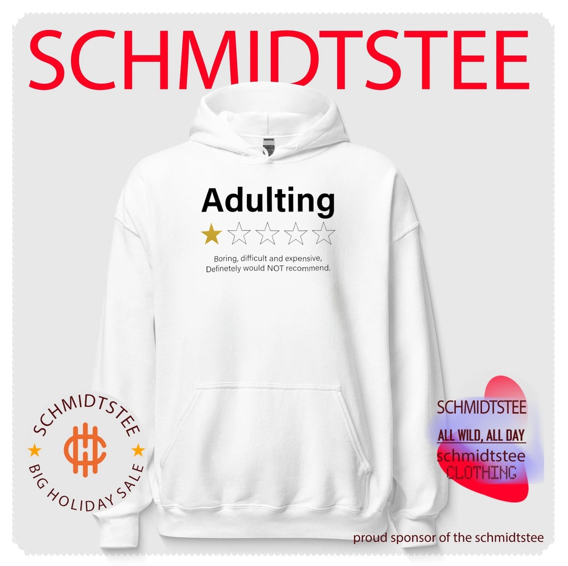 Adulting 1 Star Boring Difficult And Expensive shirt