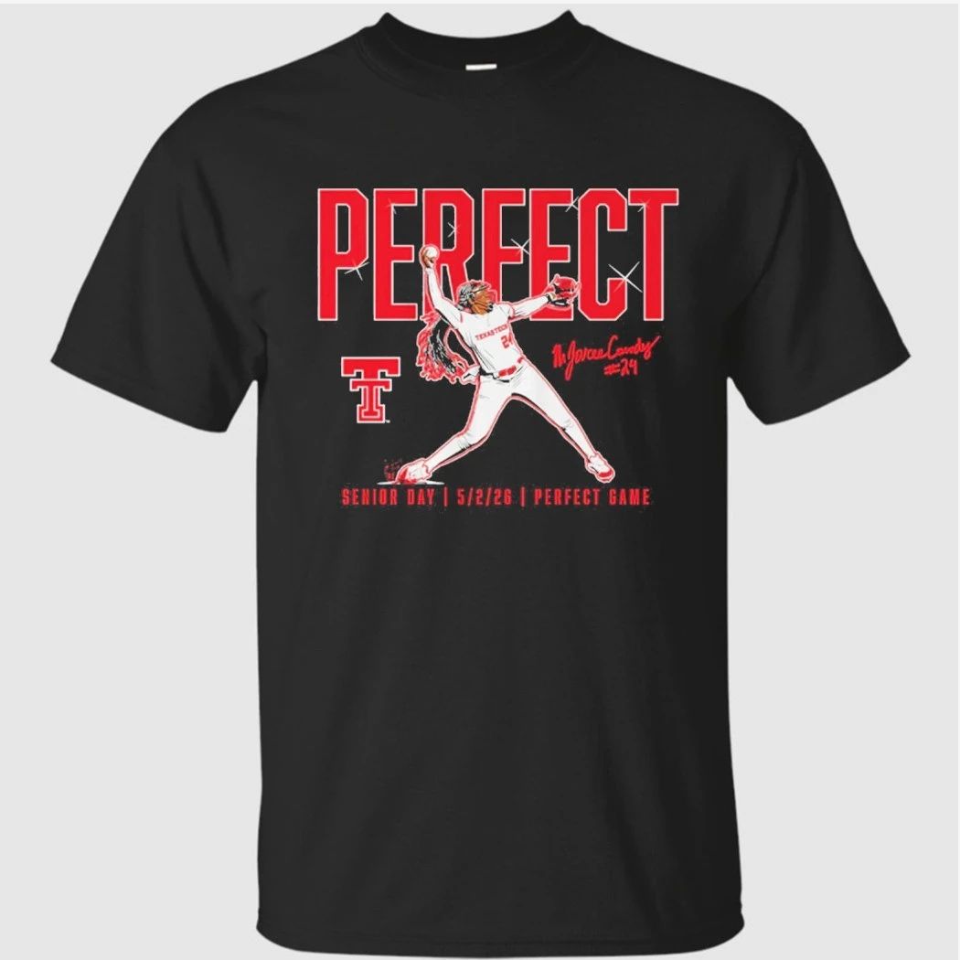 Texas Tech Softball NiJaree Canady Perfect Game Shirt