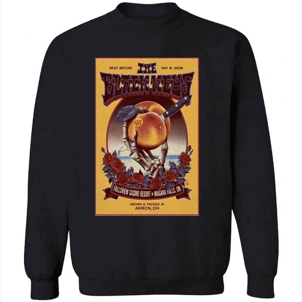 The Black Keys Niagara Falls Tour On May 8 2026 Poster Shirt