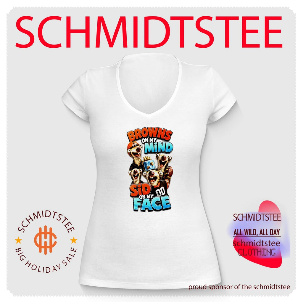 Cleveland Browns on my Mind Sid On My Face shirt