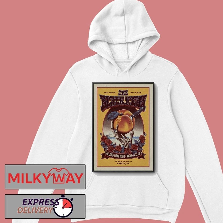 The Black Keys May 8 2026 OLG Stage At Fallsview Casino In Niagara Falls ON Poster shirt