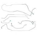 1961-63 Chevrolet Corvair Rampside/Loadside/Corvan/Greenbrier Model 95 Drum Brake Line Kit 7pc, Stainless