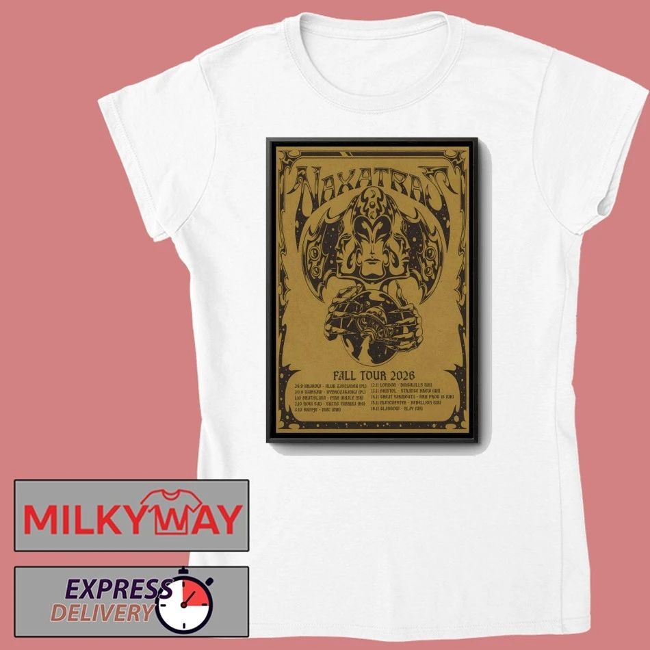 Naxatras Fall Tour 2026 Poster shirt