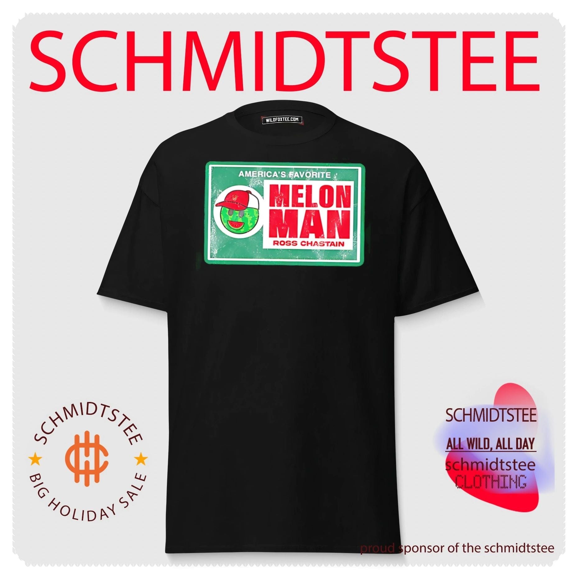 America’s favorite Melon Man Ross Chastain NASCAR funny shirt