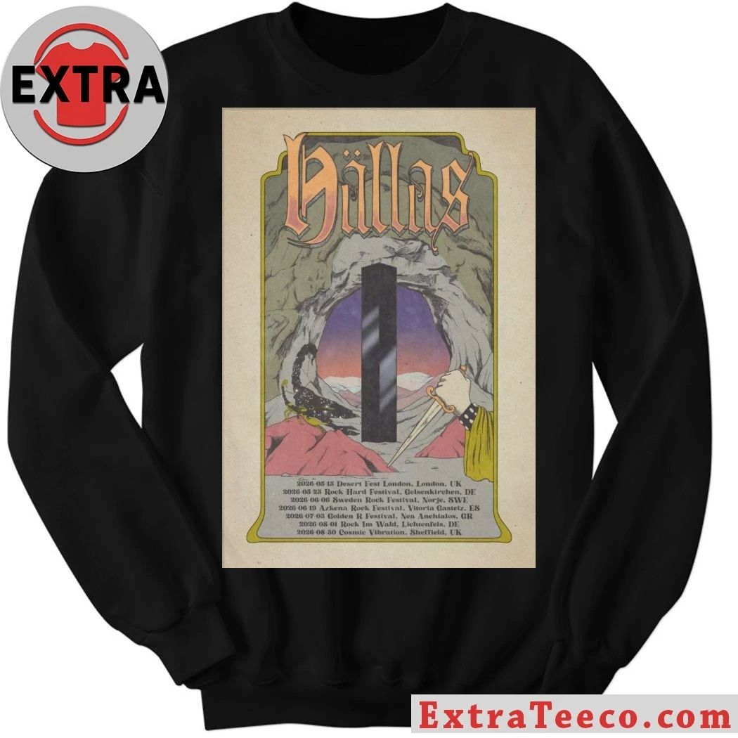Hällas Festival 2026 Summer Poster Shirt
