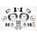 Wilwood Forged Dynalite Front Kit 12.19in Polished 74-80 Pinto/Mustang II Disc Spindle only