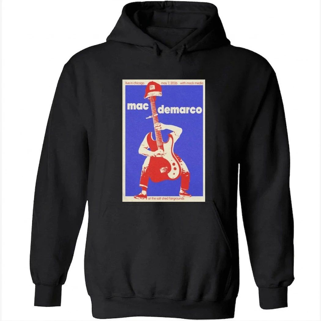 Mac Demarco May 7 2026 The Salt Shed, Chicago IL Poster Shirt