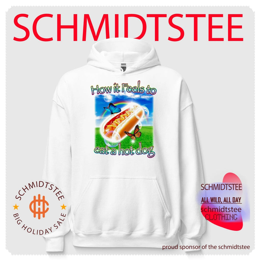 How It Feels to Eat a Hot Dog funny food shirt