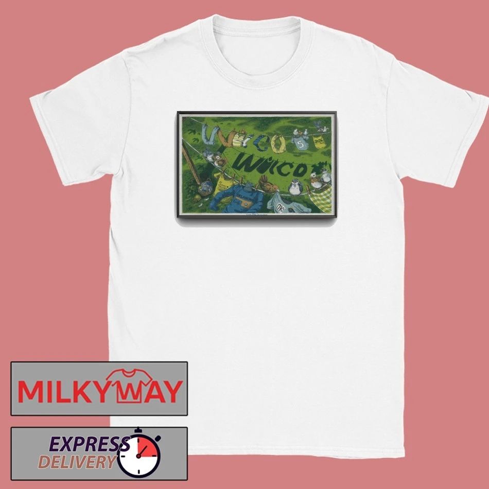 May 05 2026 Wilco Band The Jones Assembly, Oklahoma City, OK Poster shirt