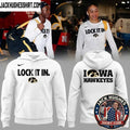 Iowa Hawkeyes Women’s Basketball Special 2026 Lock It In Logo Two Sided Graphic T-Shirt