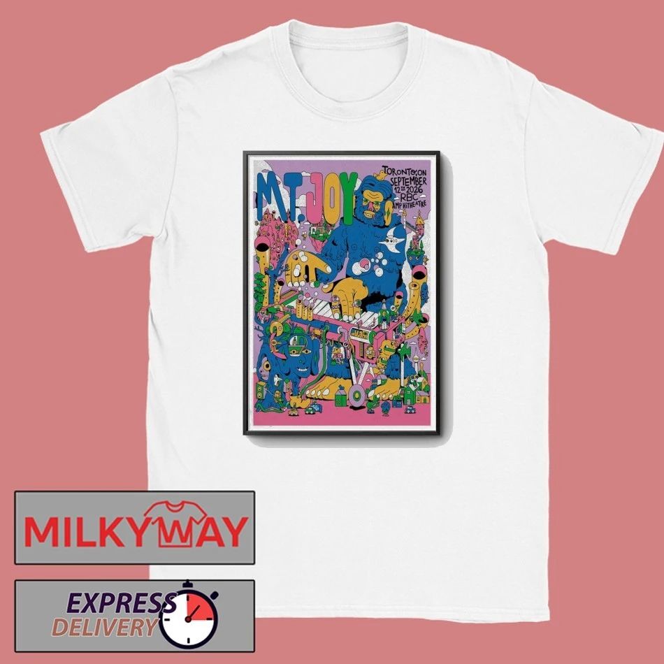Mt. Joy Sept 12 2026 In Toronto ON Poster shirt
