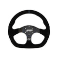 Comp-R Suede Steering Wheel Universal Fit Blue