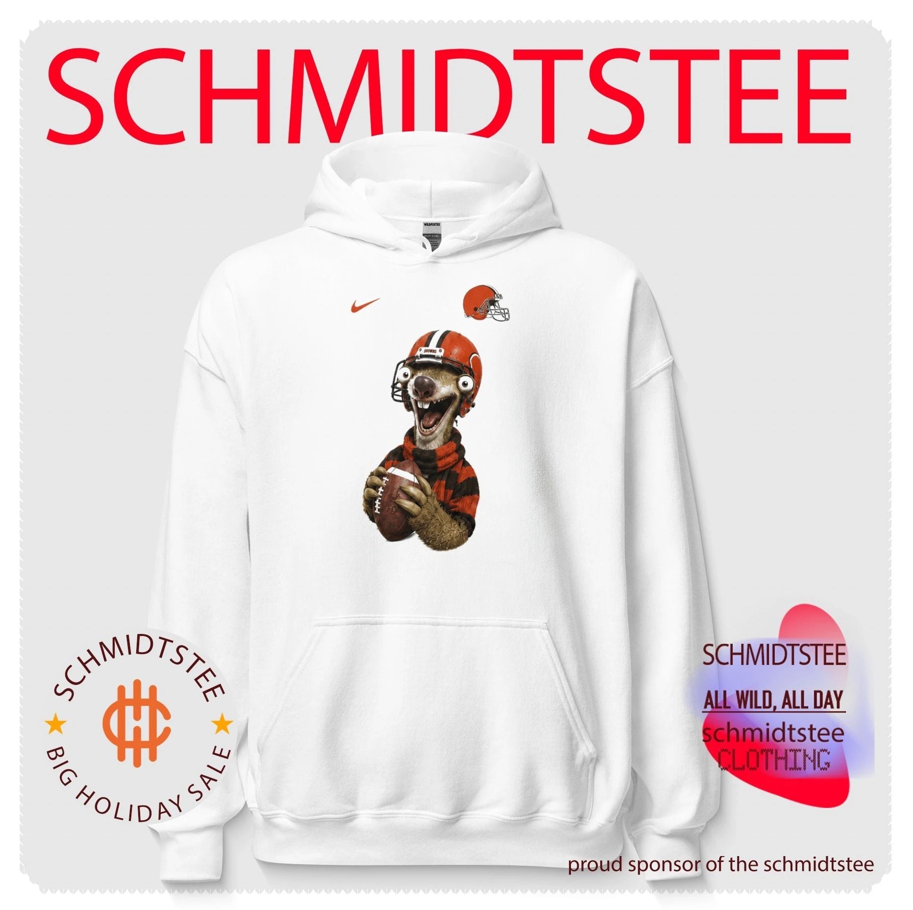 Sid the Sloth Cleveland Browns Football Fan shirt