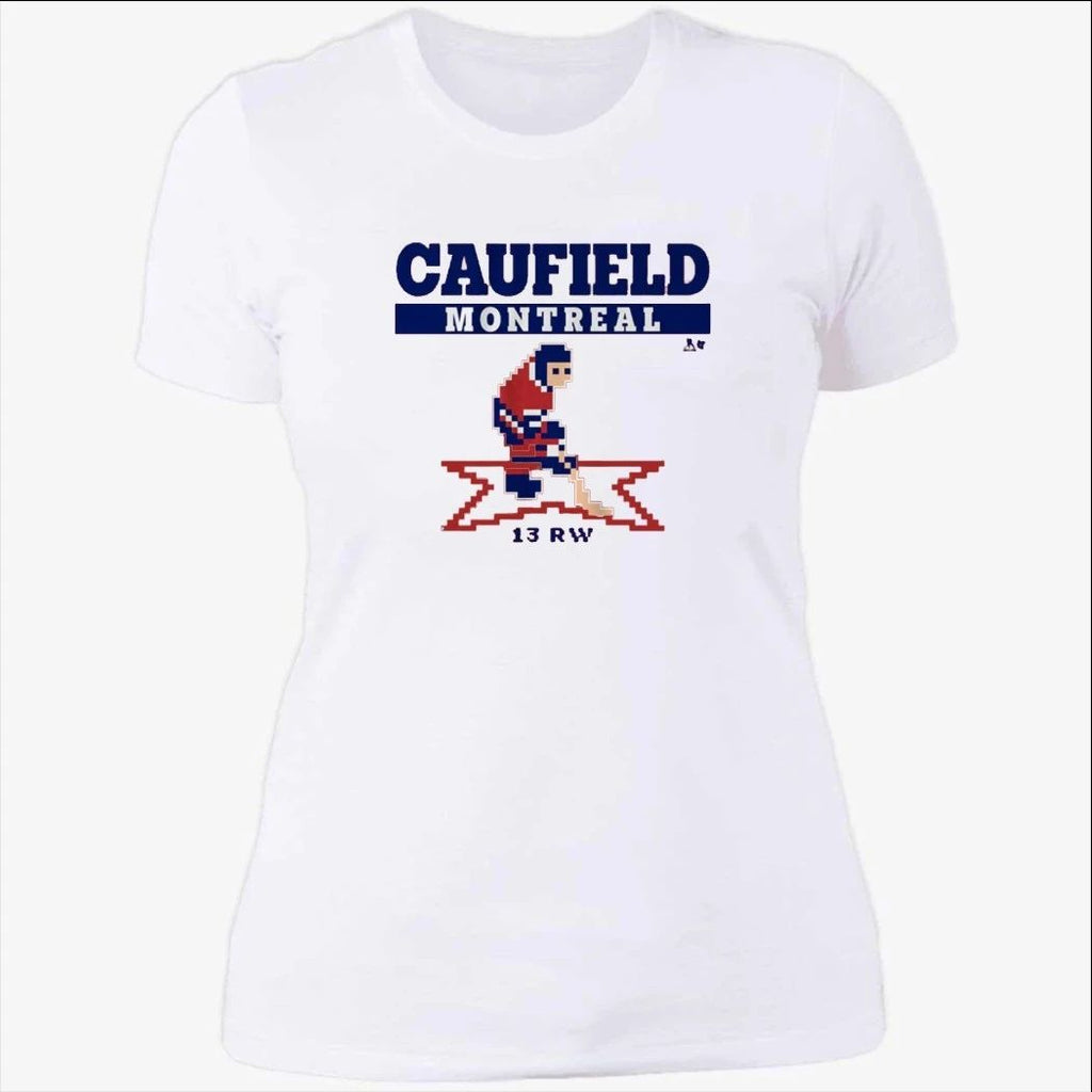 Cole Caufield Montreal Retro Hockey T-Shirt