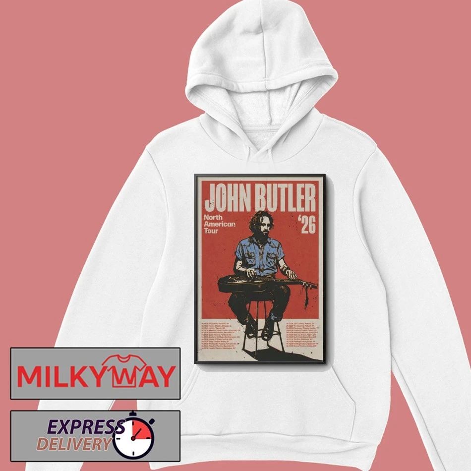 John Butler 2026 North American Tour Poster shirt