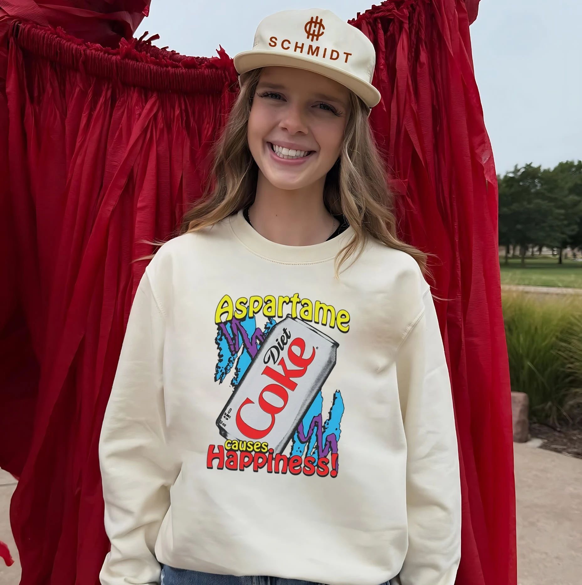 Aspartame Causes Happiness Diet Coke shirt