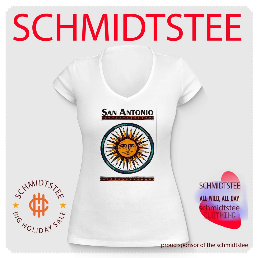San Antonio sunface graphic shirt