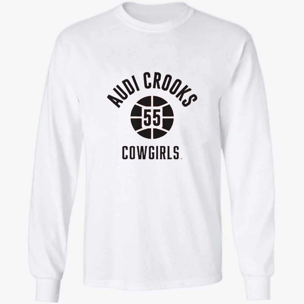 Oklahoma State Basketball Audi Crooks Name Number Ball Shirt