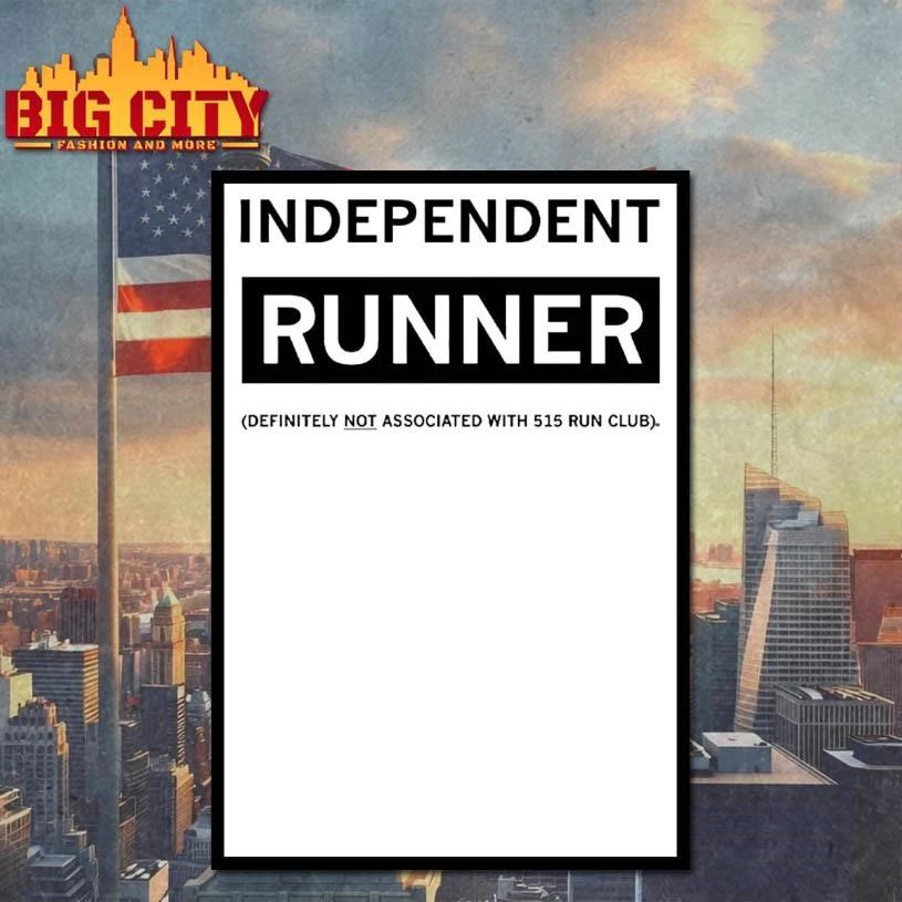Independent Runner DEFINITELY NOT ASSOCIATED WITH 515 RUN CLUB Shirt